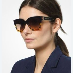 Michael Kors Berkshire sunglasses in black & tortoise/black.